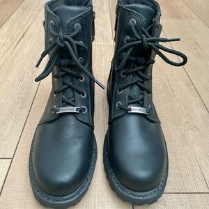 Harley-Davidson Women's Black Leather Boots